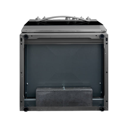 iio Professional Series Electric 4 Burner Stovetop And Oven Range - 24 Inch Plaza Home Decor