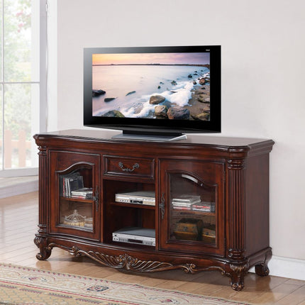 ACME 20278 Remington TV Stand, Brown Cherry