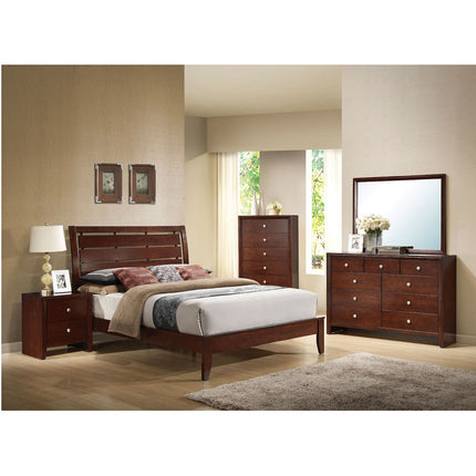 ACME 20403 Ilana Nightstand, Brown Cherry