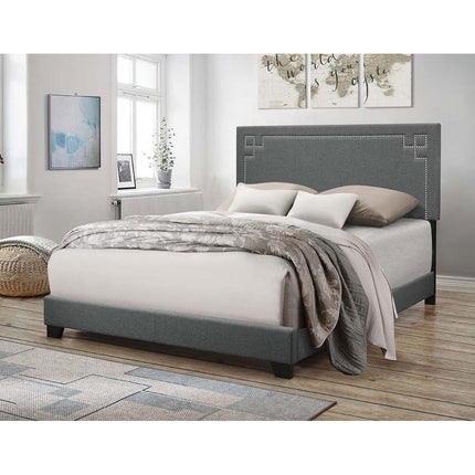 ACME 20910Q Ishiko II Queen Bed, Gray Fabric