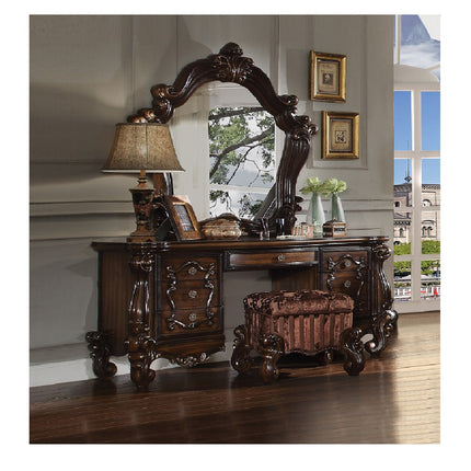 ACME 21104 Versailles Mirror, Cherry Oak