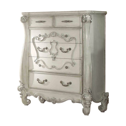 ACME 21136 Versailles Chest, Bone White  1