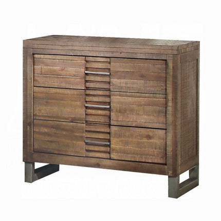 ACME 21293 Andria Nightstand, Reclaimed Oak ACME Furniture