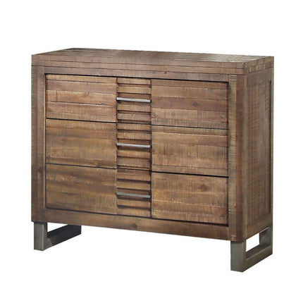 ACME 21293 Andria Nightstand, Reclaimed Oak