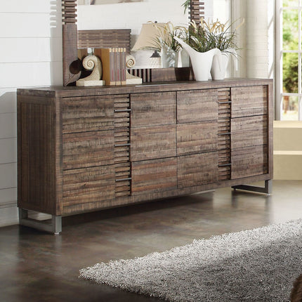 ACME 21295 Andria Dresser, Reclaimed Oak ACME Furniture