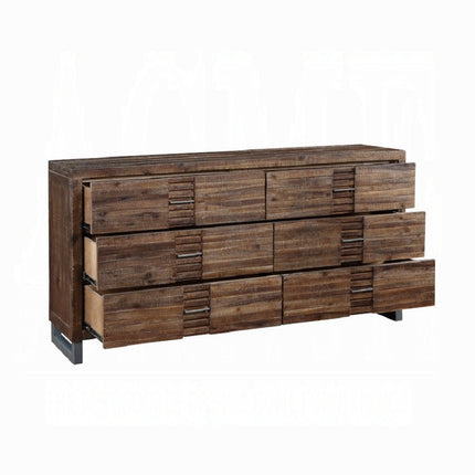 ACME 21295 Andria Dresser, Reclaimed Oak ACME Furniture