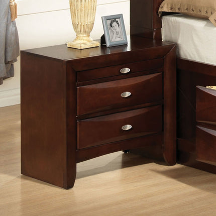 ACME 21453 Ireland Nightstand, Espresso
