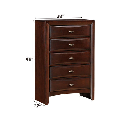 ACME 21456 Ireland Chest, Espresso