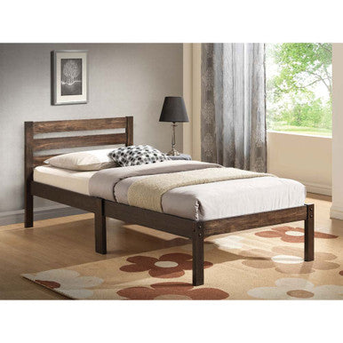 ACME 21520T Donato Twin Bed, Ash Brown ACME Furniture