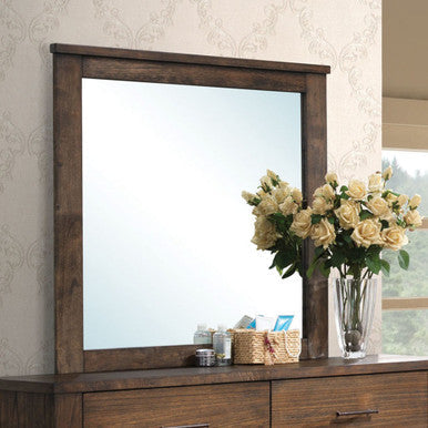 ACME 21684 Merrilee Mirror, Oak ACME Furniture
