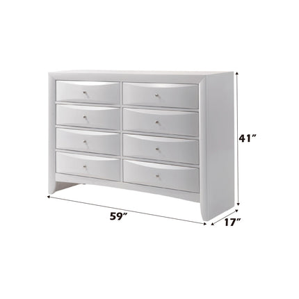 ACME 21706 Ireland Dresser, White
