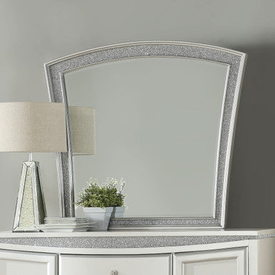 ACME 21804 Maverick Platinum Mirror ACME Furniture