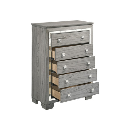 ACME 21826 Antares Chest, Light Gray Oak
