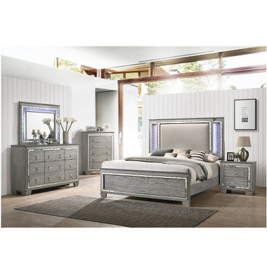 ACME 21826 Antares Chest, Light Gray Oak ACME Furniture