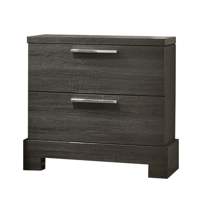 ACME 22033 Lantha Nightstand, Gray Oak