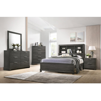 ACME 22034 Lantha Mirror, Gray Oak