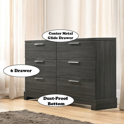 ACME 22035 Lantha Dresser, Gray Oak