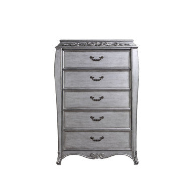 ACME 22146 Leonora Chest, Vintage Platinum ACME Furniture