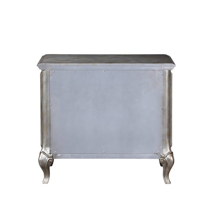 ACME 22203 Esteban Nightstand (2 Drw), Antique Champagne