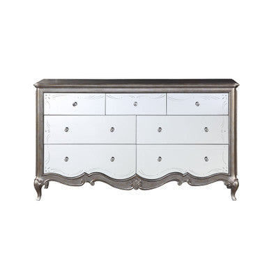 ACME 22205 Esteban Dresser (Jewelry Box), Antique Champagne ACME Furniture