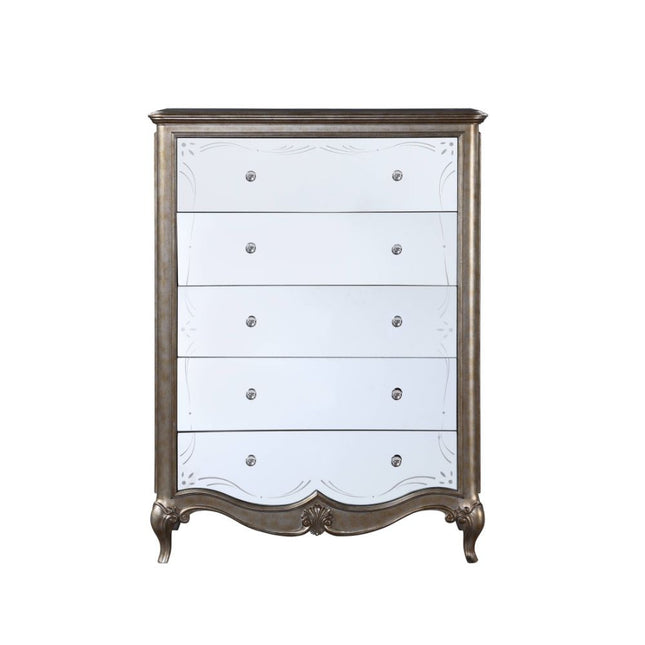 ACME 22206 Esteban Chest, Antique Champagne