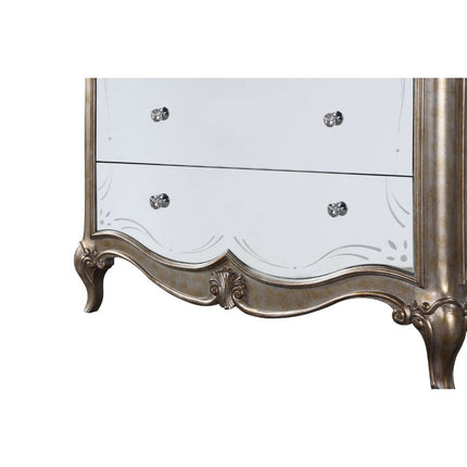 ACME 22206 Esteban Chest, Antique Champagne