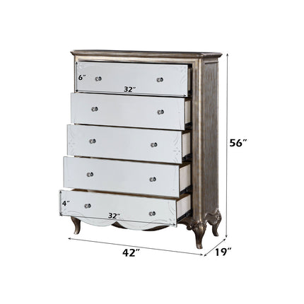 ACME 22206 Esteban Chest, Antique Champagne