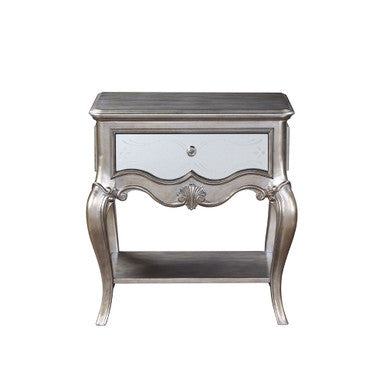 ACME 22207 Esteban Nightstand (1 Drw), Antique Champagne ACME Furniture