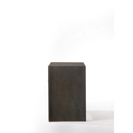 ACME 22704 Ireland Nightstand, Gray Oak
