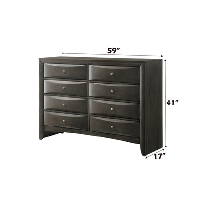 ACME 22706 Ireland Dresser, Gray Oak
