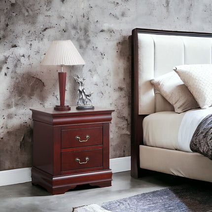 ACME 23753 Louis Philippe Nightstand, Cherry