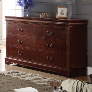 ACME 23755 Louis Philippe Dresser, Cherry ACME Furniture