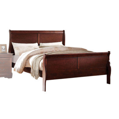 ACME 23757F Louis Philippe Full Bed, Cherry (1Set/2Ctn) ACME Furniture