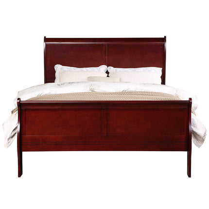 ACME 23760T Louis Philippe Twin Bed, Cherry (1Set/2Ctn)