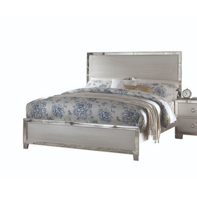 ACME 24837EK Voeville II Eastern King Bed, Platinum (1Set/3Ctn) ACME Furniture