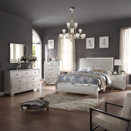 ACME 24844 Voeville II Mirror, Platinum