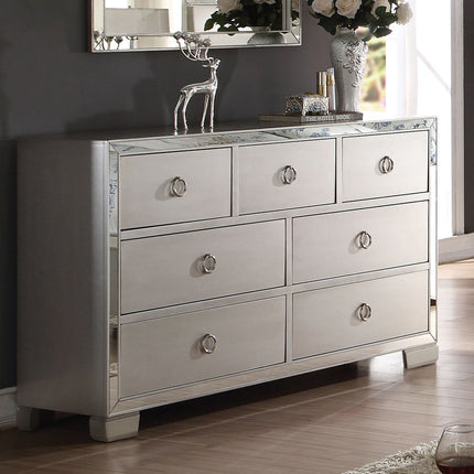 ACME 24845 Voeville II Dresser, Platinum