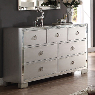 ACME 24845 Voeville II Dresser, Platinum ACME Furniture