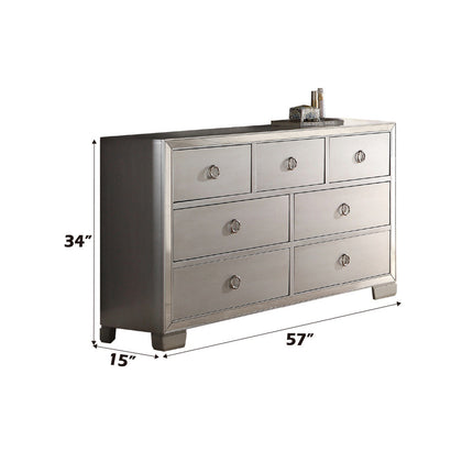 ACME 24845 Voeville II Dresser, Platinum
