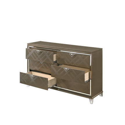 ACME 25325 Skylar Dresser, Dark Champagne