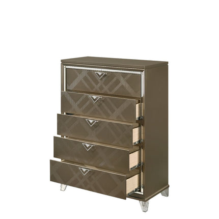 ACME 25326 Skylar Chest, Dark Champagne