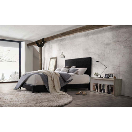 ACME 25730Q Lien Queen Bed, Black PU