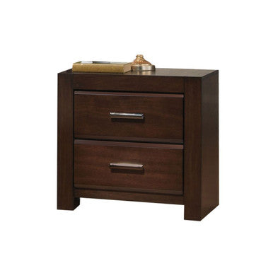 ACME 25793 Oberreit Nightstand, Walnut ACME Furniture