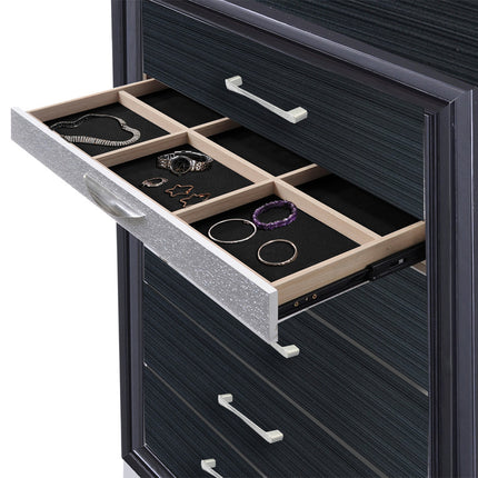 ACME 25906 Naima Chest, Black