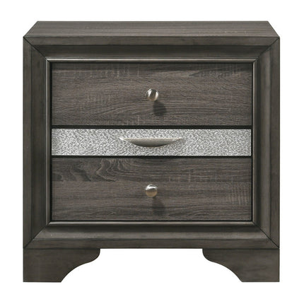 ACME 25973 Naima Nightstand, Black