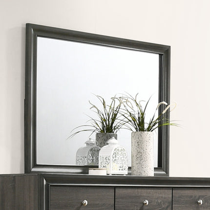 ACME 25974 Naima Mirror, Black