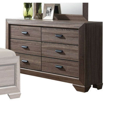 ACME 26025 Lyndon Dresser, Weathered Gray Grain ACME Furniture