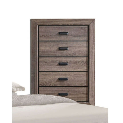 ACME 26026 Lyndon Chest, Weathered Gray Grain