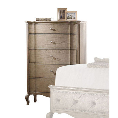 ACME 26056 Chelmsford Chest, Antique Taupe ACME Furniture