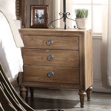 ACME 26093 Inverness Nightstand, Reclaimed Oak